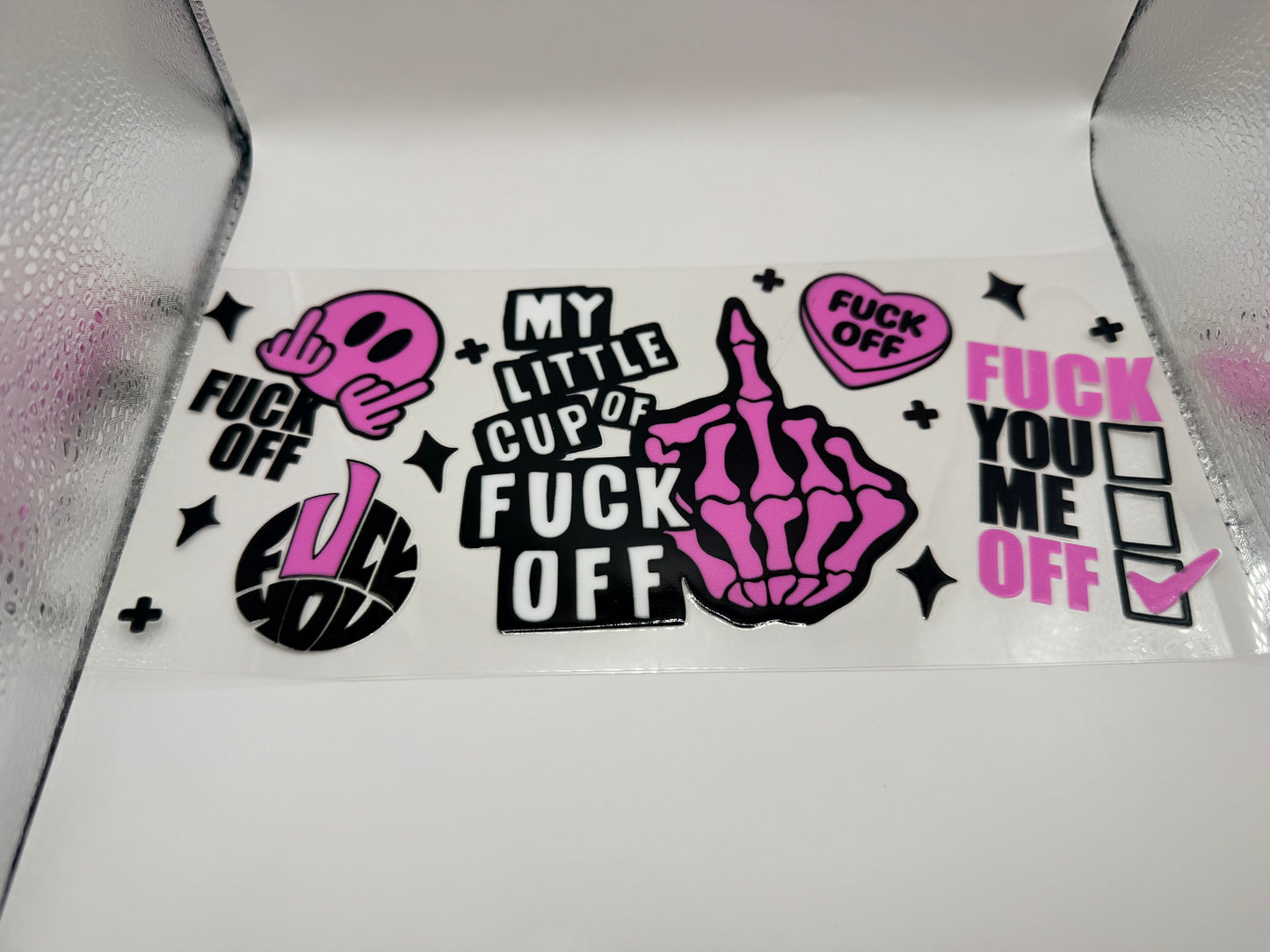 Pink Middle Finger