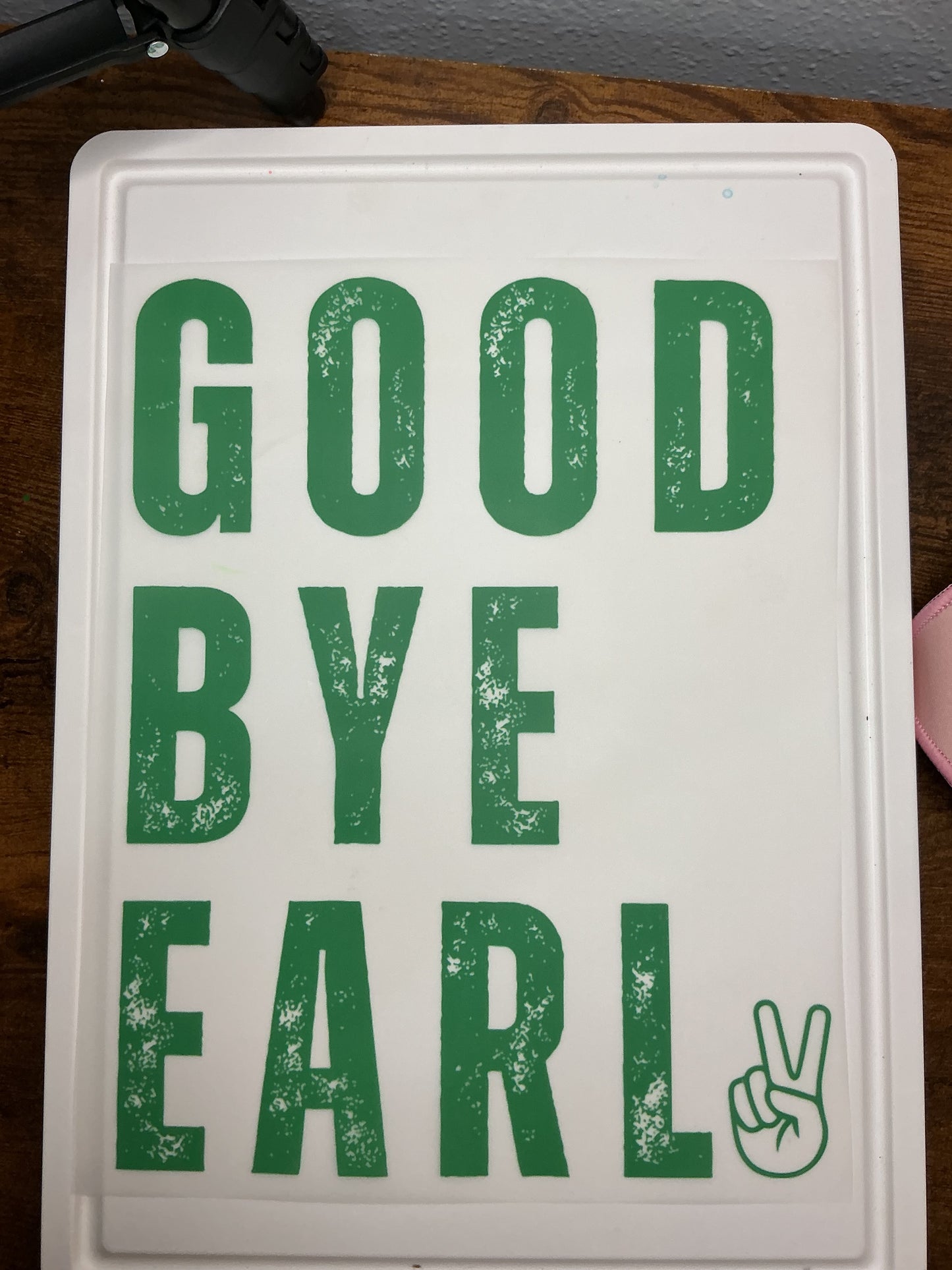 Good Bye Earl