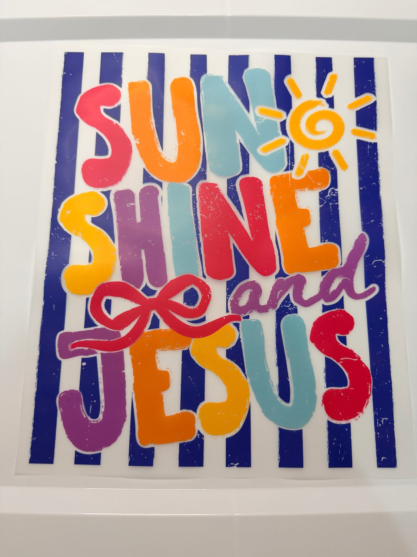 Sunshine and Jesus