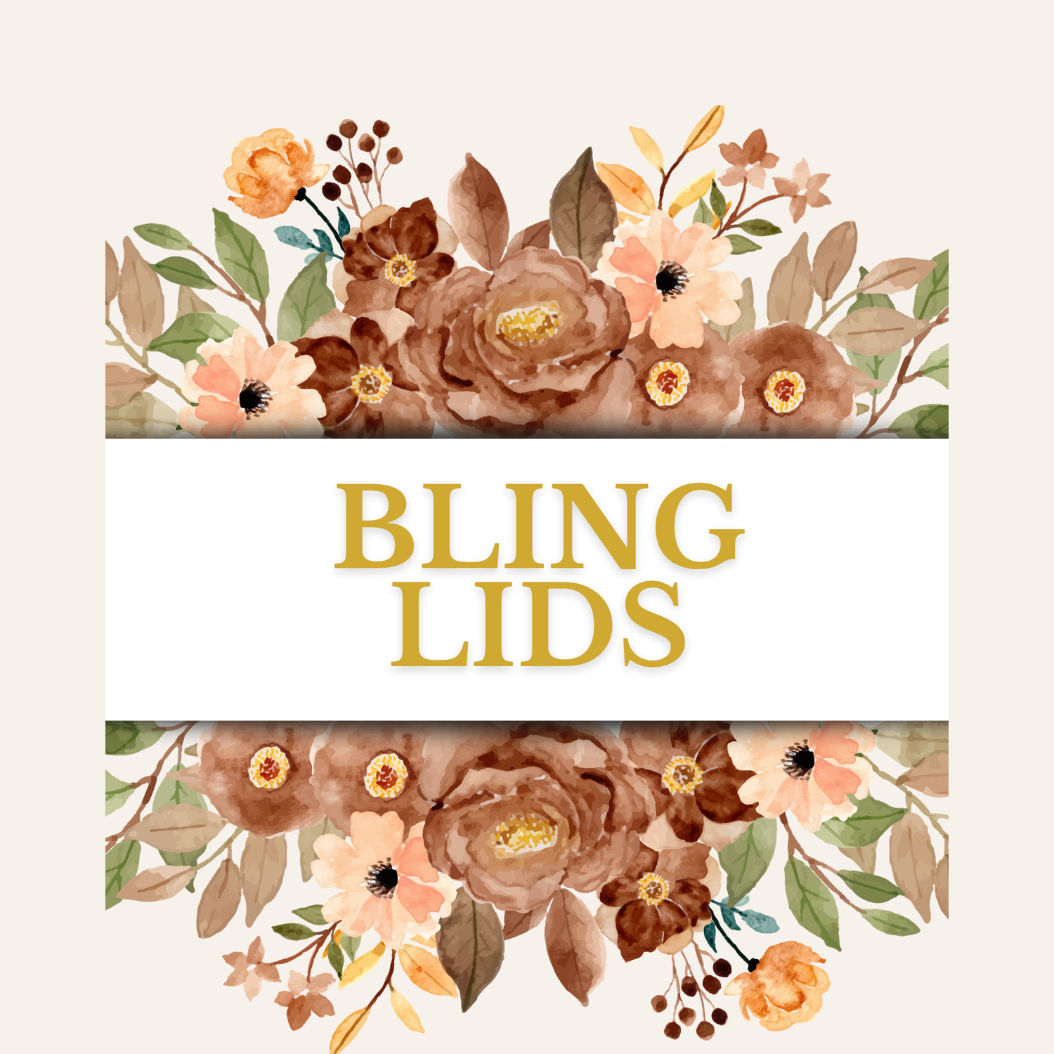 Bling lids