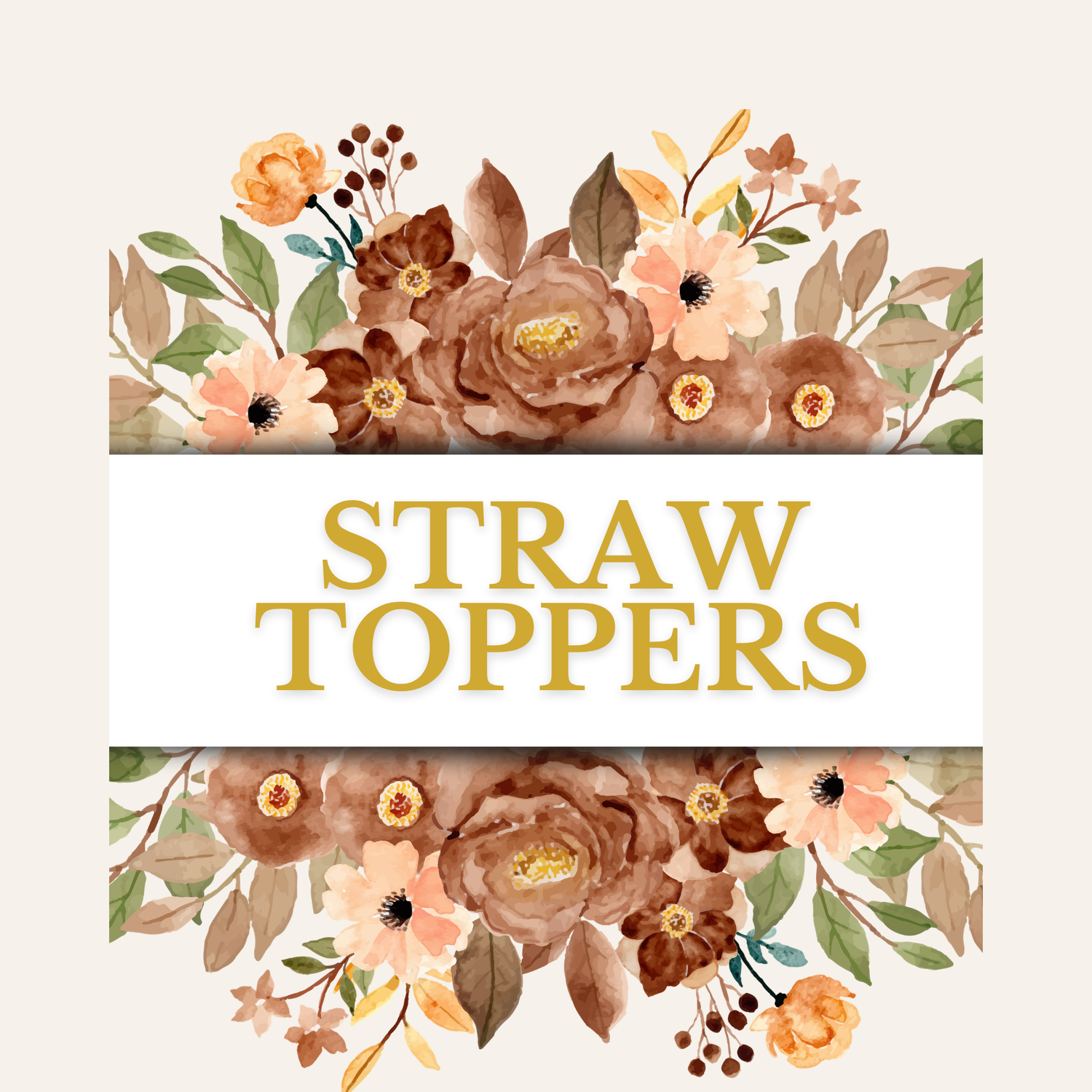 Straw Toppers