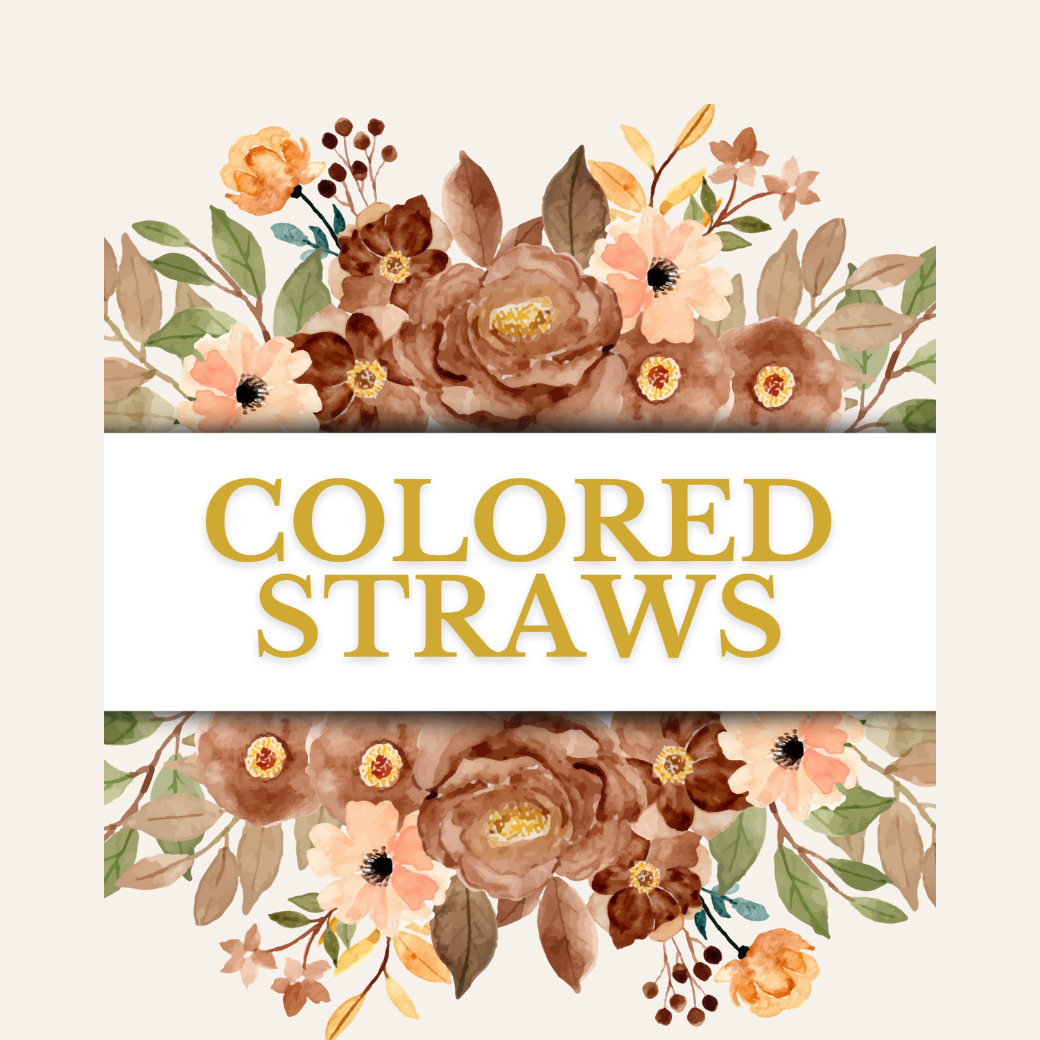 Colored Straws