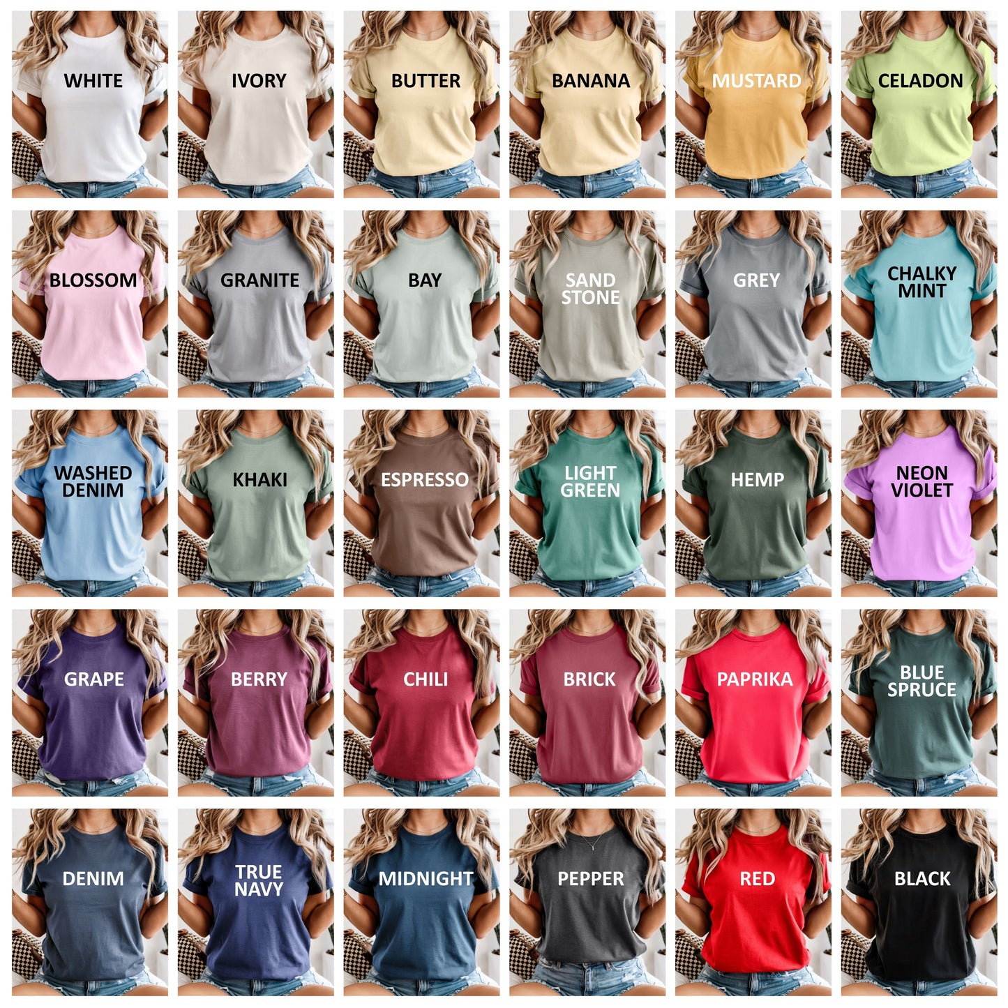 Comfort Colors - Unisex Heavyweight RS T-Shirt (S-XL)