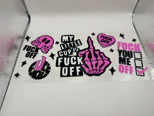 Pink Middle Finger
