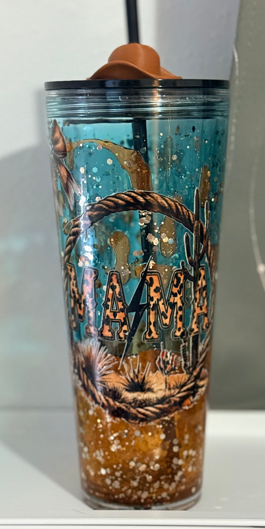 Western Mama 24oz Snowglobe