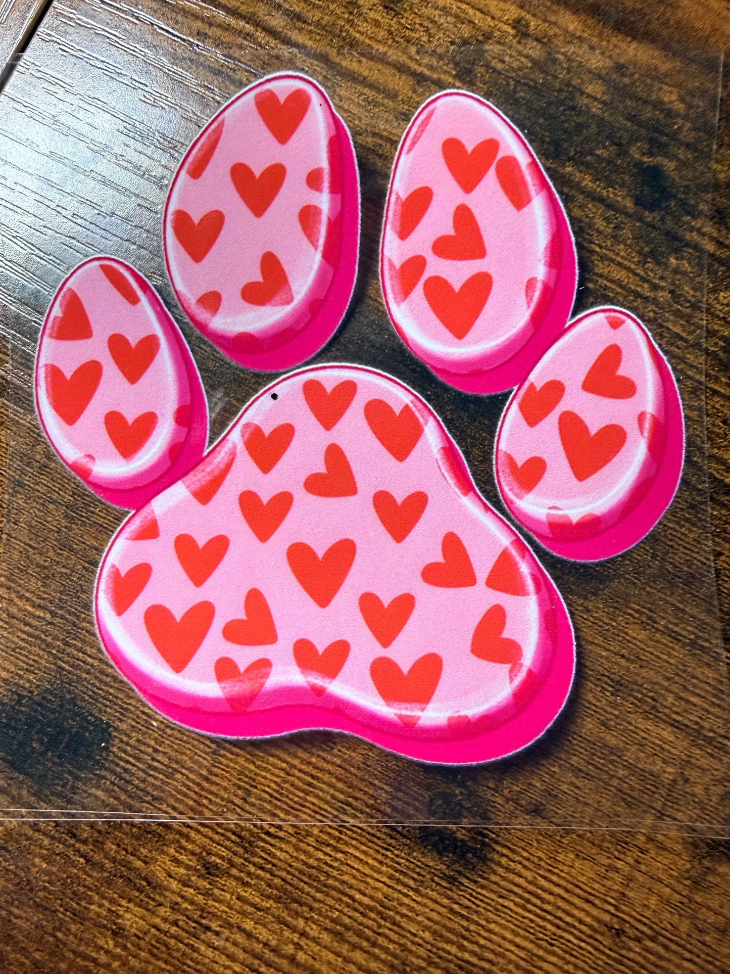 Heart Paw Print