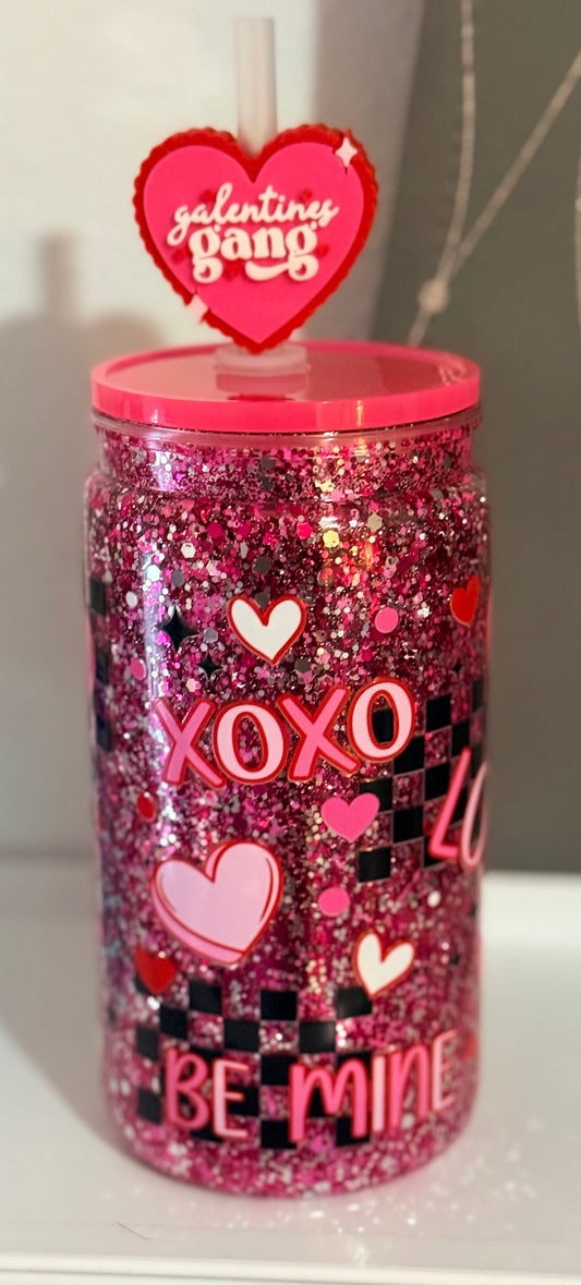 16 oz Pink Valentines