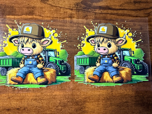 Tractor Cow