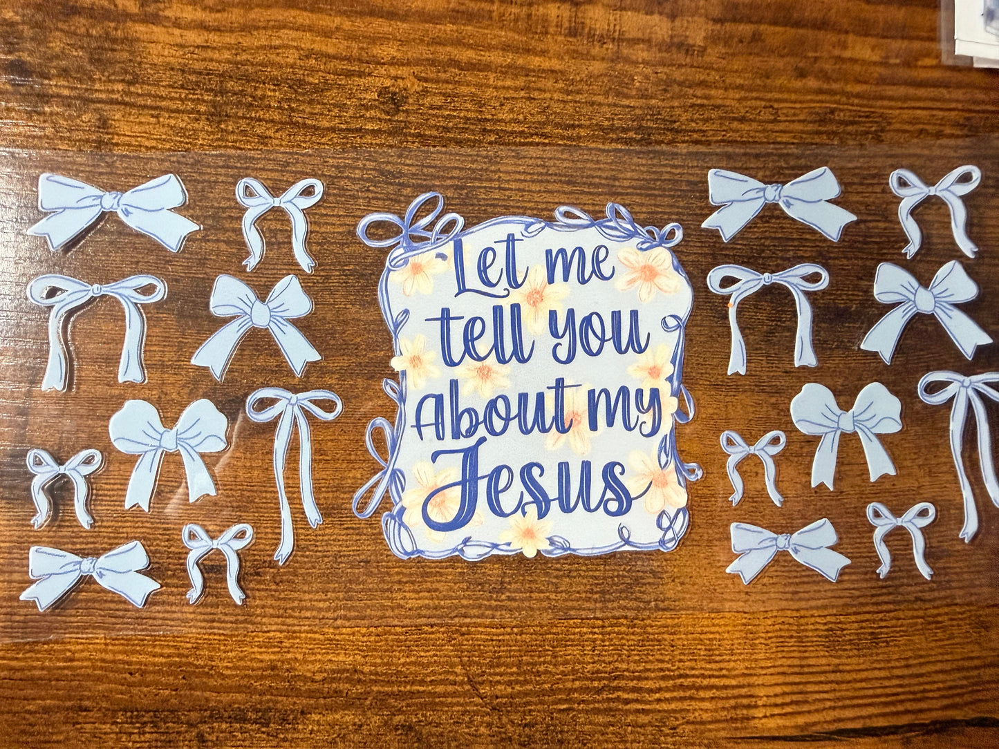 Let me tell you about my Jesus