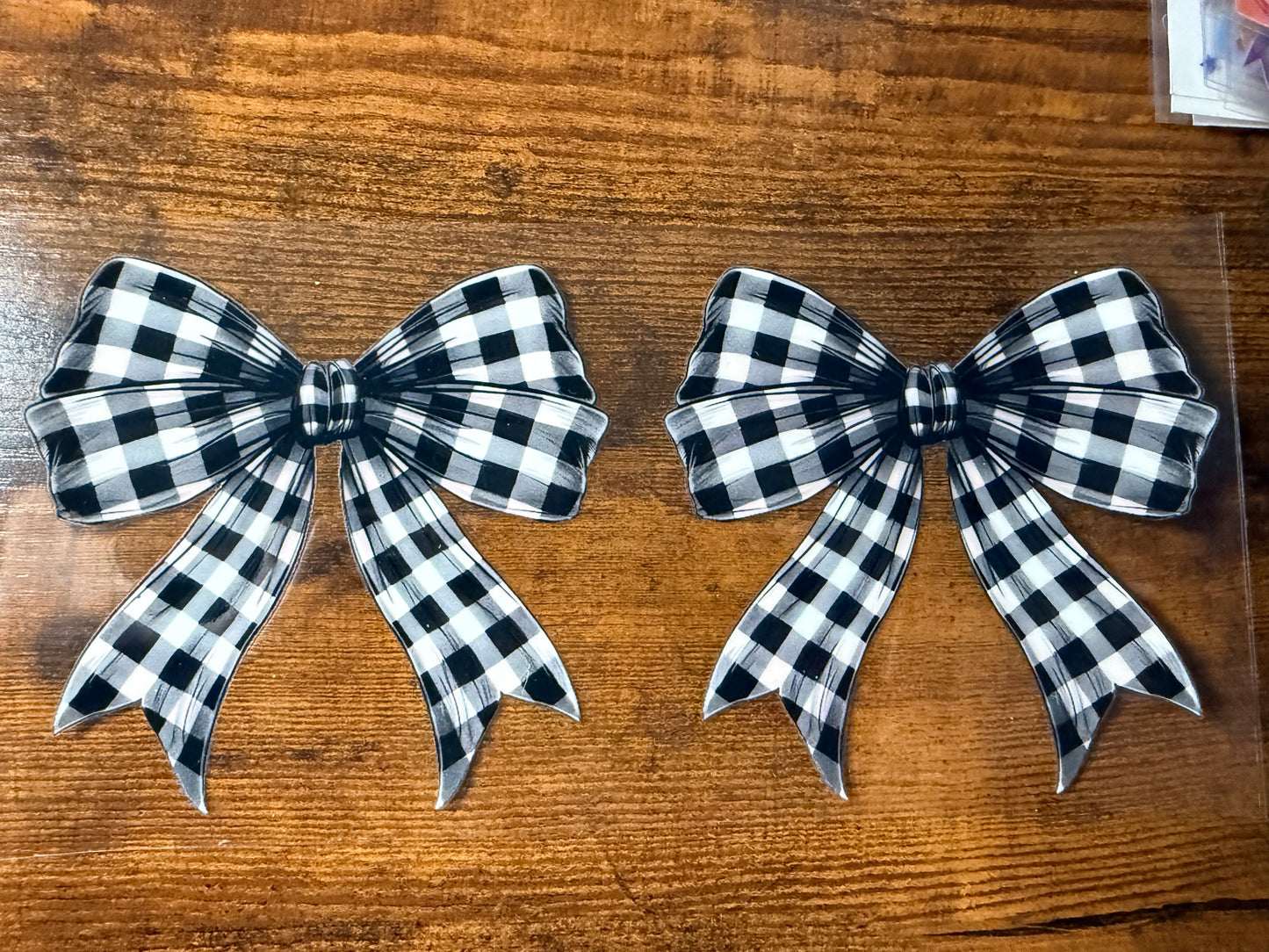 Plaid Bows