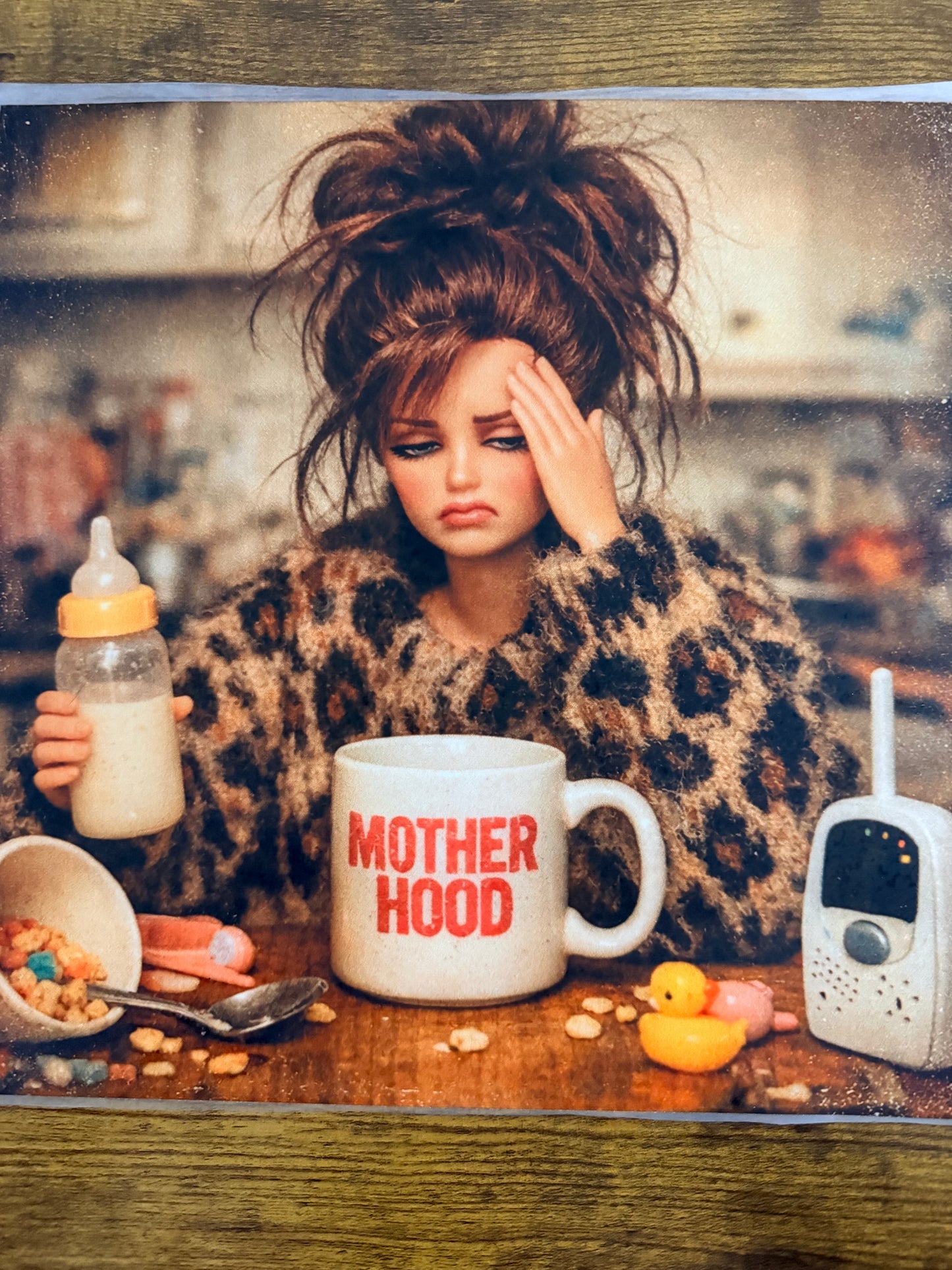 Tired Barbie Mom
