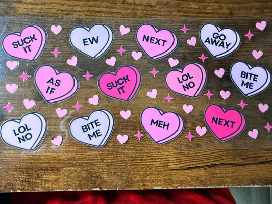 Candy Hearts 40oz